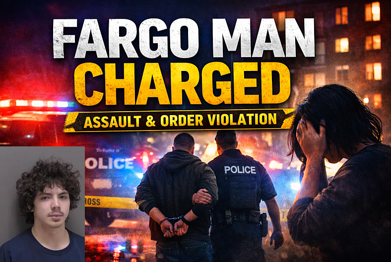 Fargo: Man Charged After Alleged Assault, Order Breach