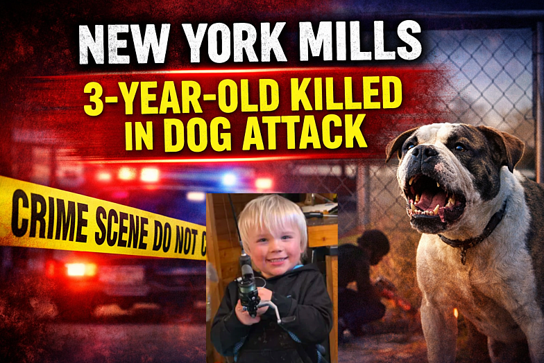 New York Mills: 3-Year-Old Killed in Dog Attack