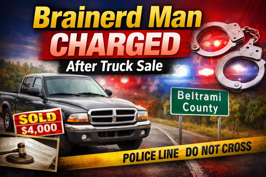 Breezy Point: Brainerd Man Charged Over Truck Sale