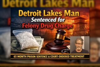 Detroit Lakes Man Sentenced for Felony Drug Charge