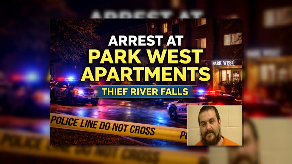 Thief River Falls: Arrest at Park West Apts