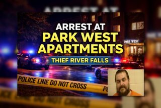 Thief River Falls: Arrest at Park West Apts