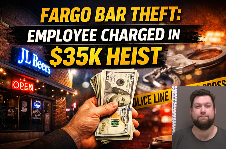 Fargo: JL Beers Worker Charged in $35K Theft