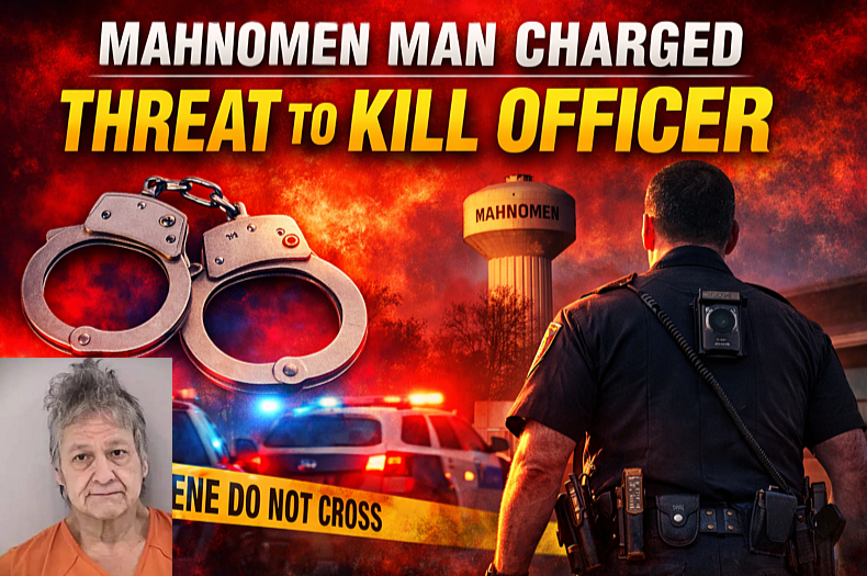 Mahnomen: Man Charged After Threat to Kill Officer