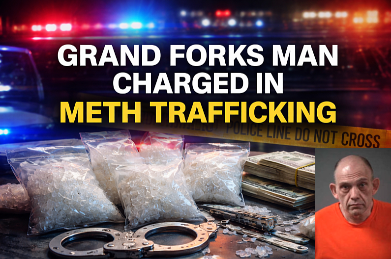 Grand Forks Man Charged in Meth Trafficking