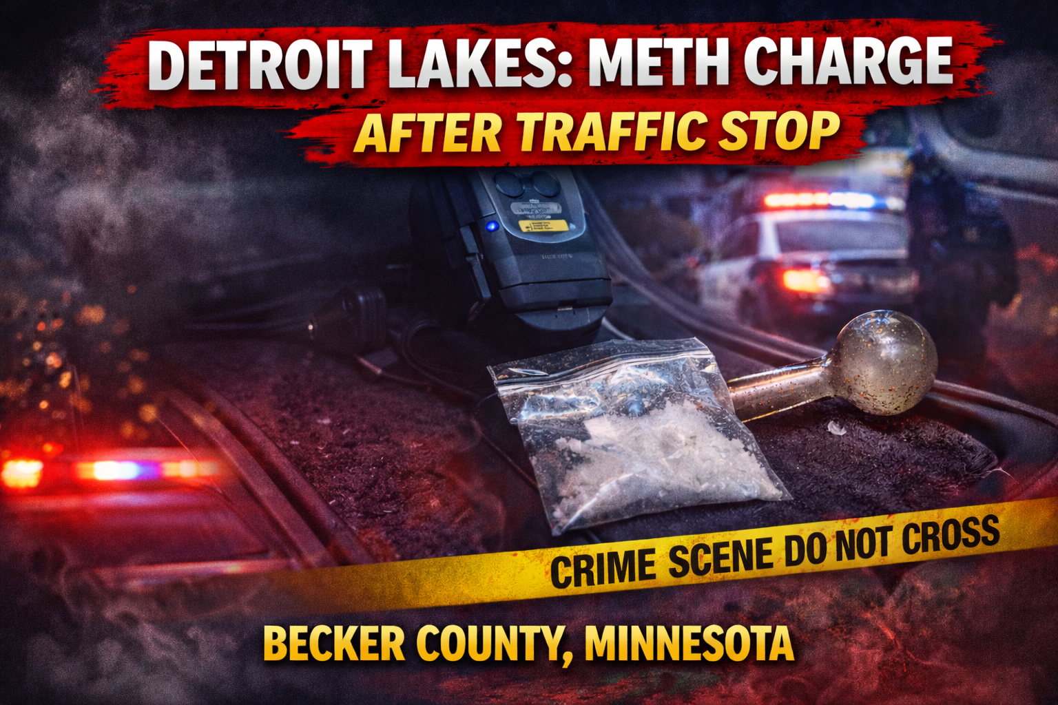 Detroit Lakes: Meth Charge After Traffic Stop