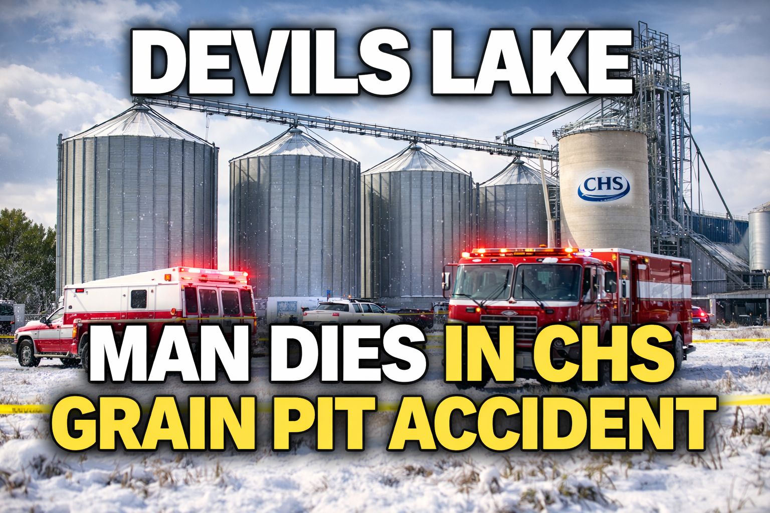 Devils Lake: Man Dies in CHS Grain Pit Accident