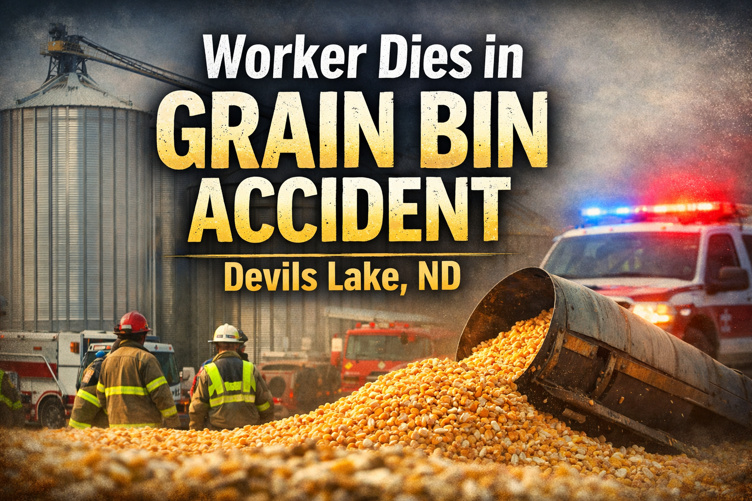 Devils Lake: Worker Dies in Grain Bin Accident
