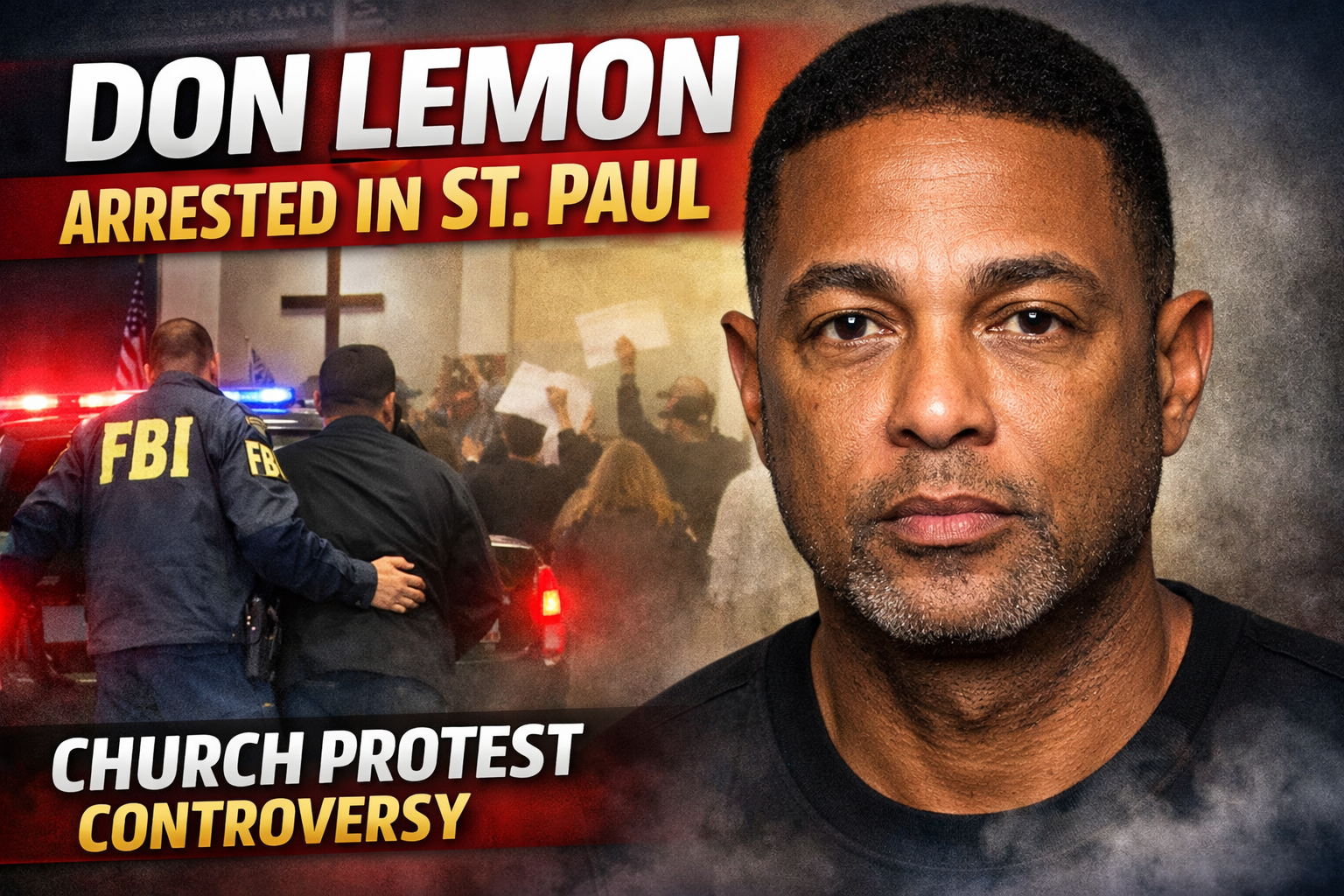 St. Paul: Don Lemon Arrested in Church Protest