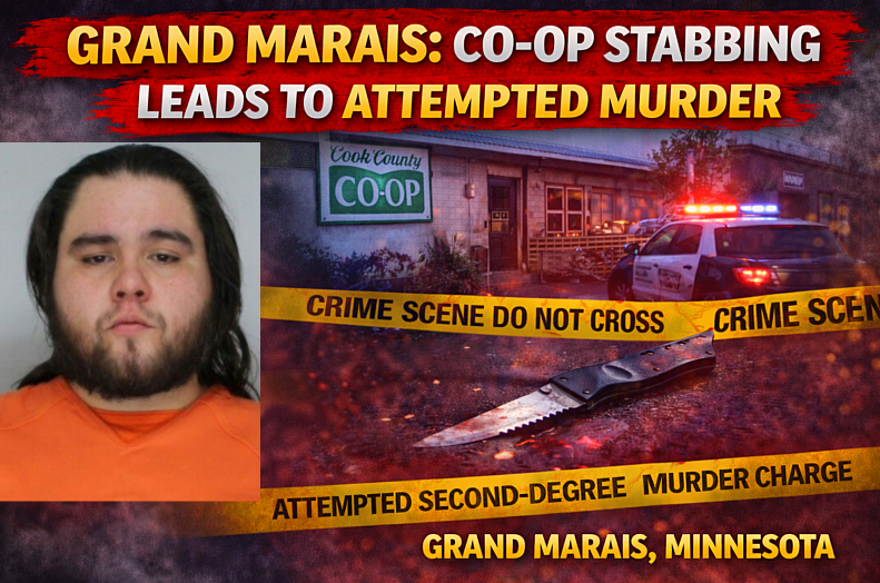 Grand Marais: Co-op Stabbing Leads to Attempted Murder