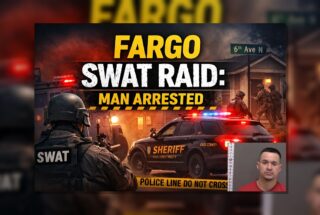 Fargo: SWAT Search Warrant, Man Arrested