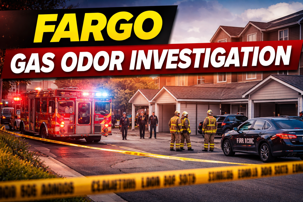 Fargo Garage Probe After Gas Odor Call