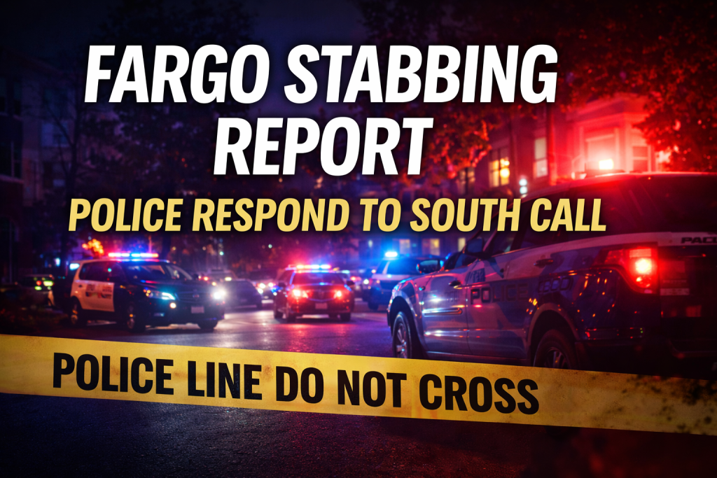 Fargo stabbing report: police respond to south call