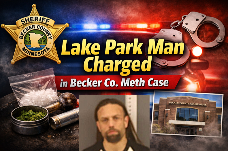 Lake Park man charged in Becker Co. meth case