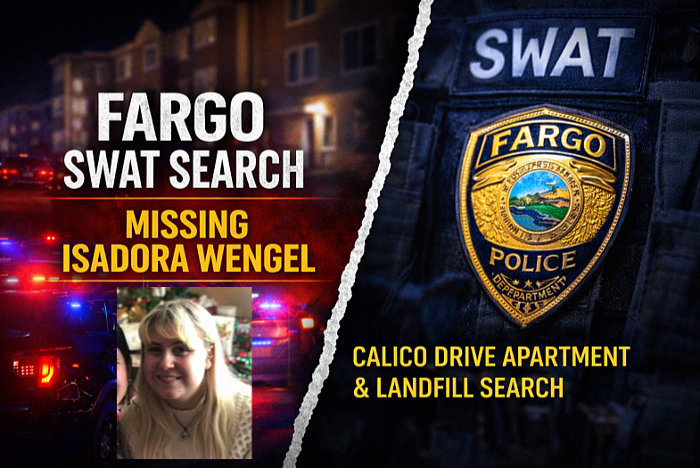 Fargo SWAT Search Tied to Missing Isadora Wengel