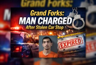 Grand Forks: Man Charged After Stolen Car Stop