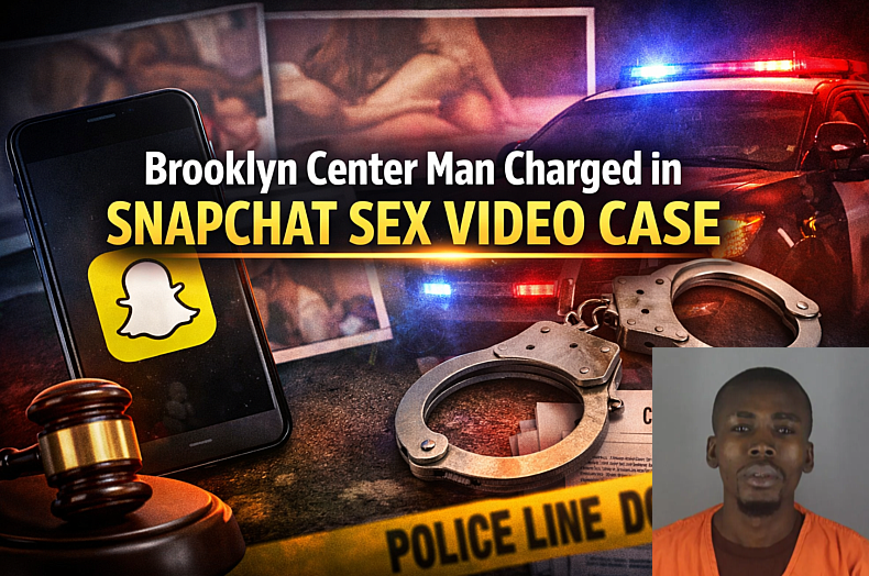 Brooklyn Center Man Charged in Snapchat Sex Video Case