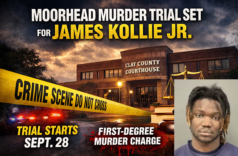 Moorhead Murder Trial Set for James Kollie Jr.