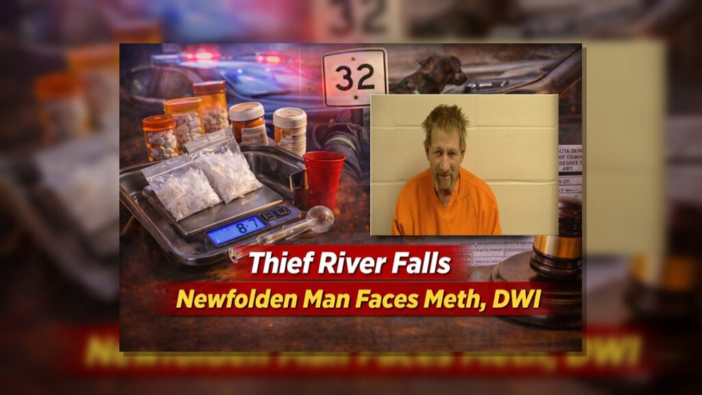 Thief River Falls: Newfolden Man Faces Meth, DWI