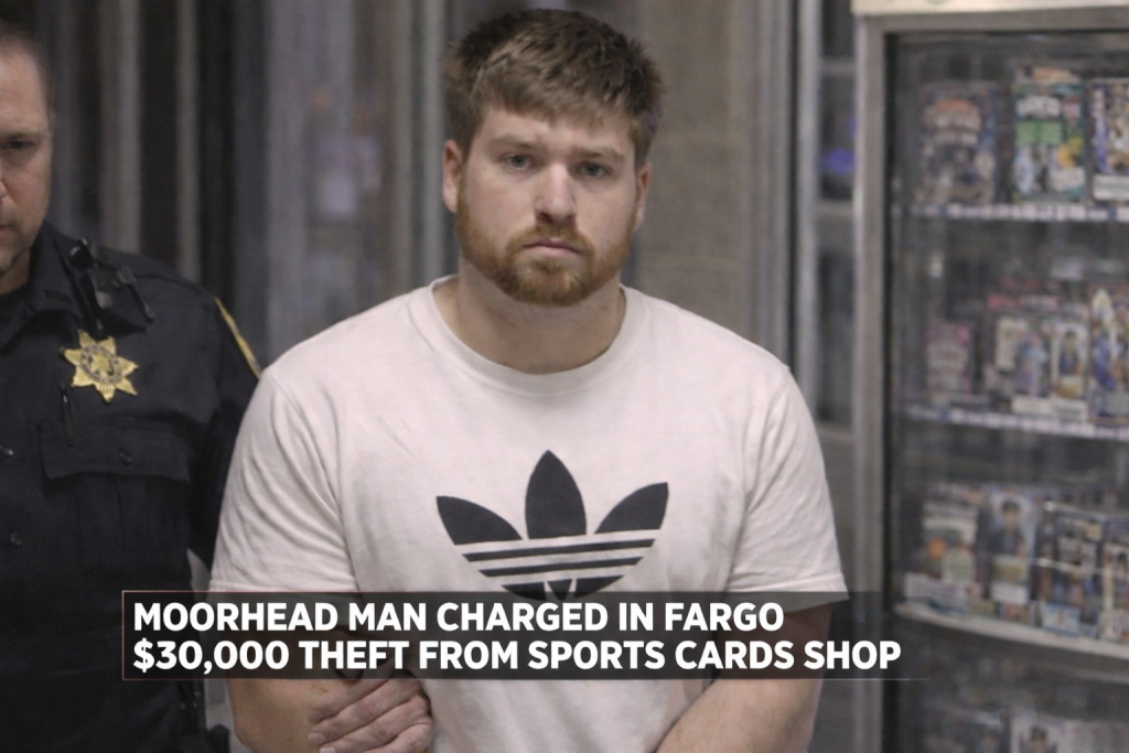 Moorhead: $30K Sports Card Shop Heist Charge