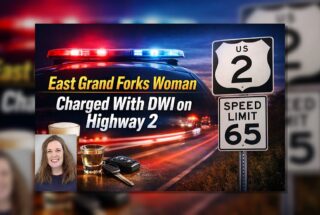 East Grand Forks Woman Charged With DWI on Hwy 2