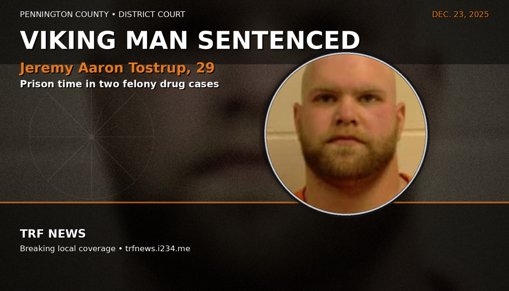 Viking Man Gets 73 Months for Meth Sale