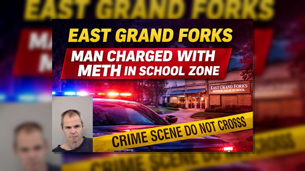 East Grand Forks: Man Charged With Meth in School Zone