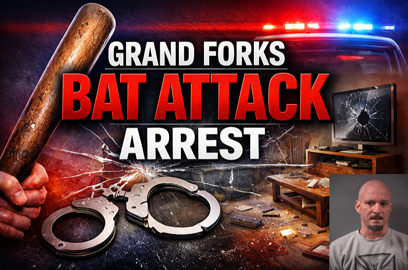 Grand Forks: Bat Damage, Felony Terrorizing Charge