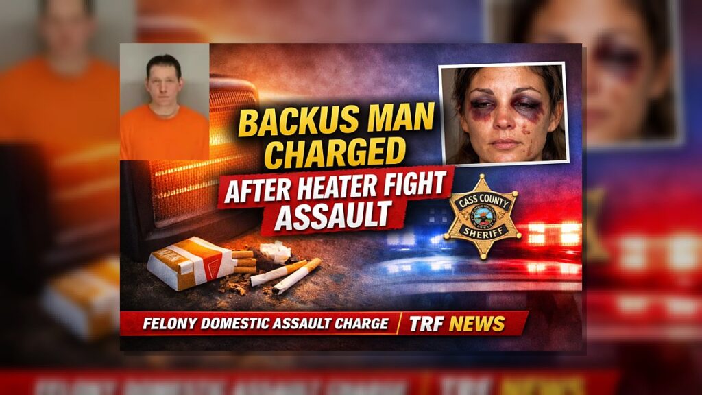 Backus Man Charged After Heater Fight Assault