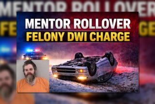 Mentor rollover: Felony DWI charge after Hwy 2 crash