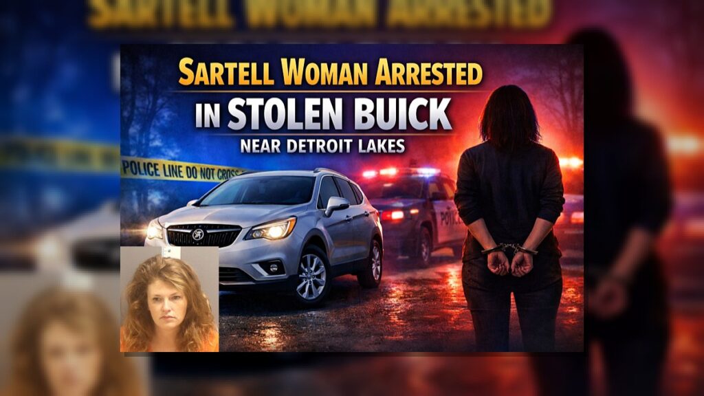 Detroit Lakes: Sartell Woman Held in Stolen Buick
