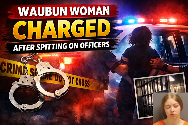 Detroit Lakes: Waubun Woman Charged After Spitting