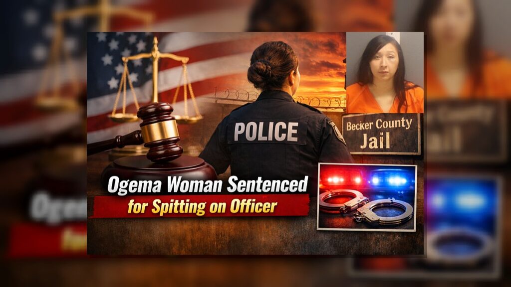 White Earth: Ogema Woman Sentenced for Spitting