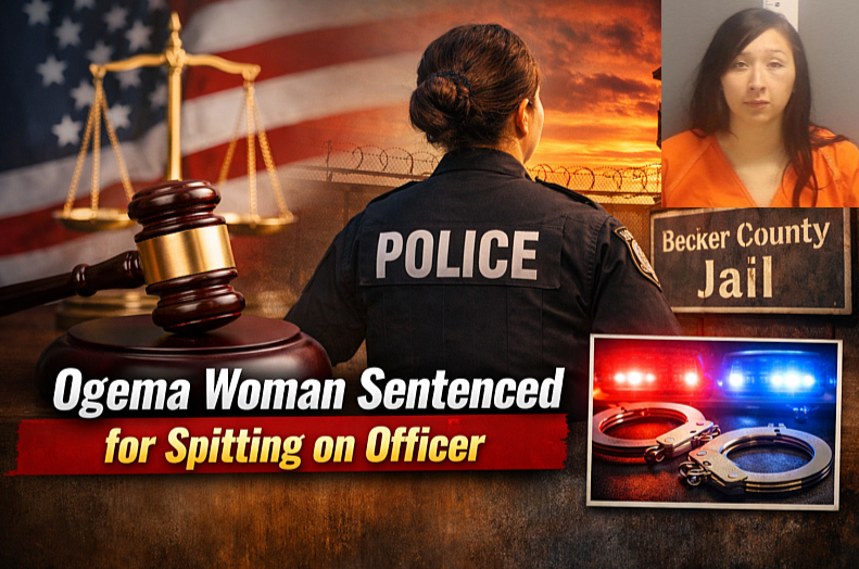White Earth: Ogema Woman Sentenced for Spitting
