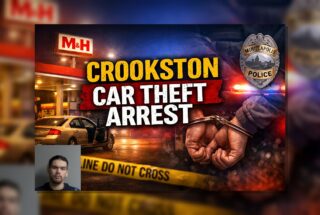Crookston: Man Charged After Gas Station Car Theft