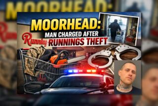 Moorhead: Man Charged After Runnings Theft