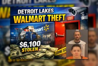 Detroit Lakes: Pair Charged in $6,100 Walmart Theft