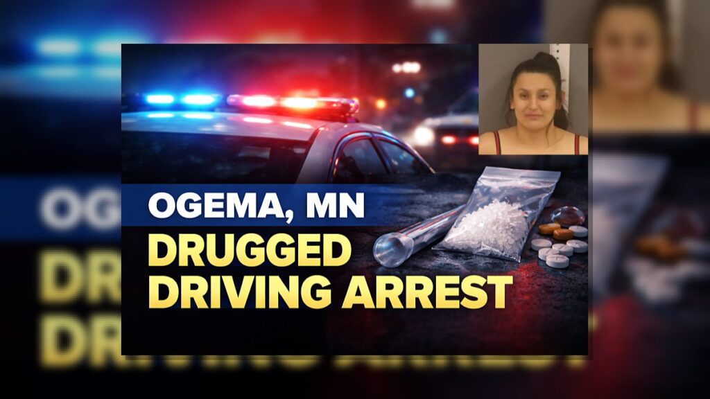 Ogema, MN Woman Charged After Suspected Drugged Driving