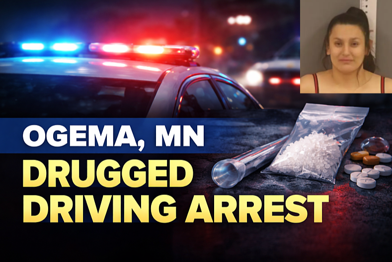 Ogema, MN Woman Charged After Suspected Drugged Driving