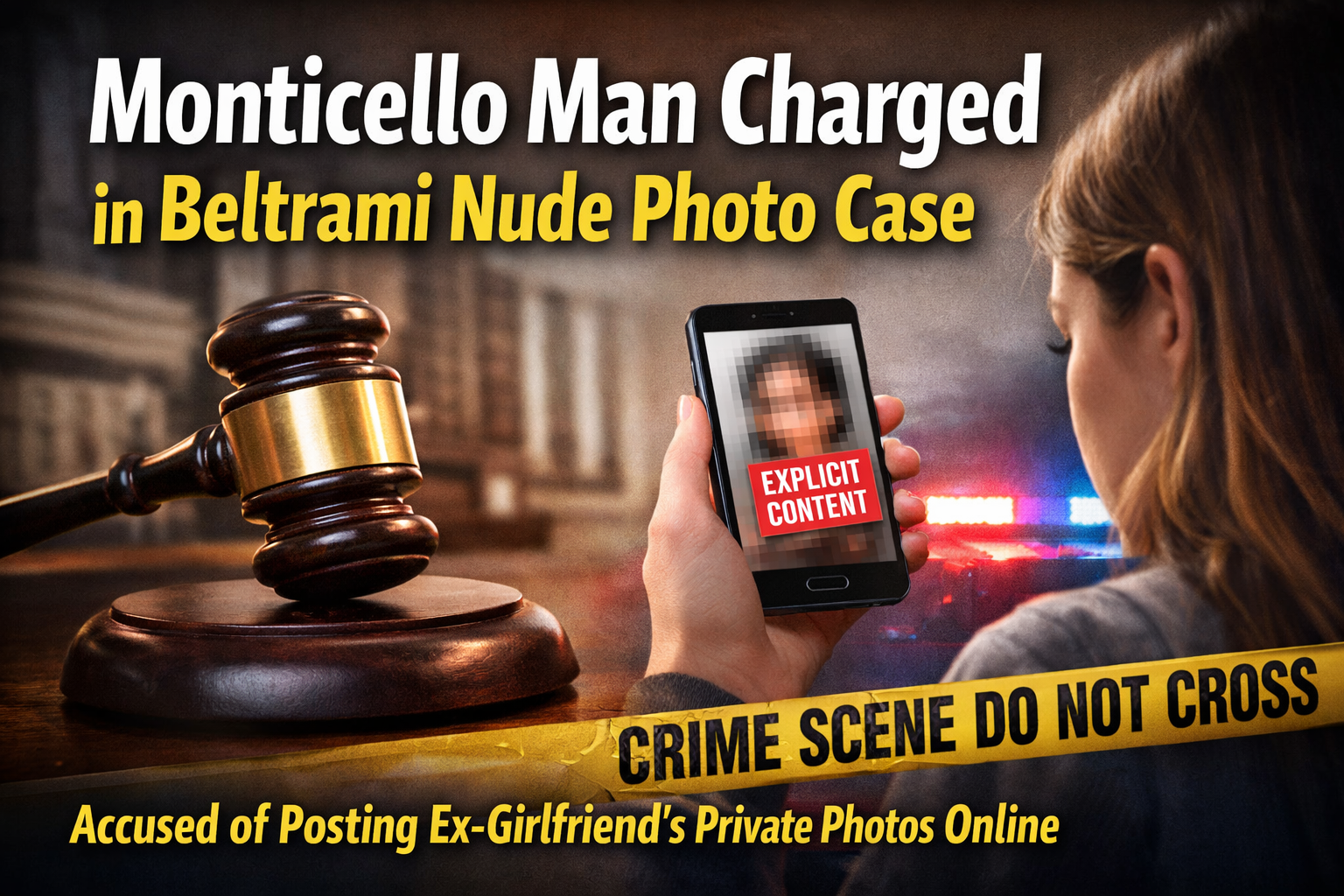 Monticello Man Charged in Beltrami Nude Photo Case