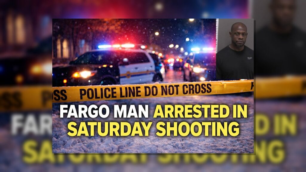 Fargo Man Arrested in Saturday Shooting Incident