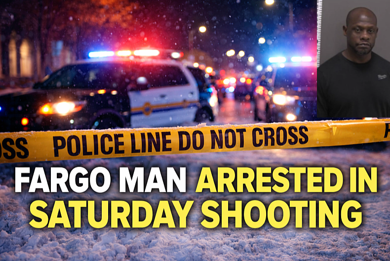 Fargo Man Arrested in Saturday Shooting Incident