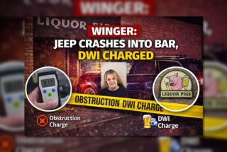 Winger: Jeep Crashes Into Bar, DWI Charged