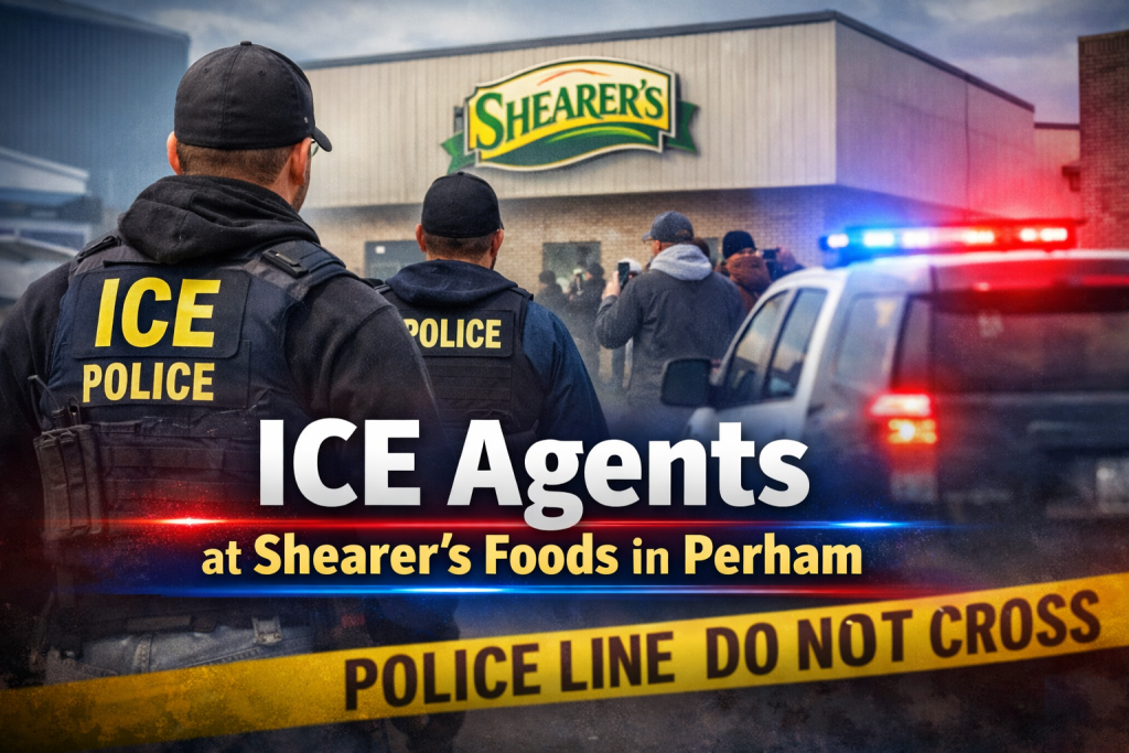 Perham: ICE Agents Visit Shearer’s Foods Plant
