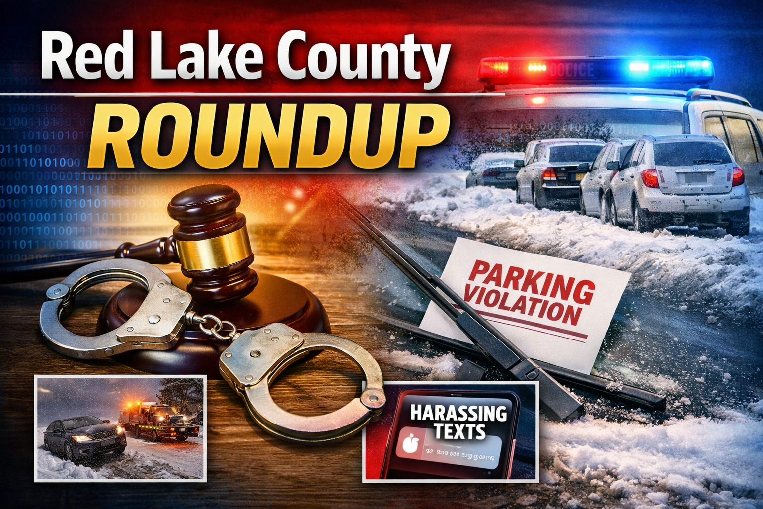 Red Lake County: Felony Charge, Parking Tickets