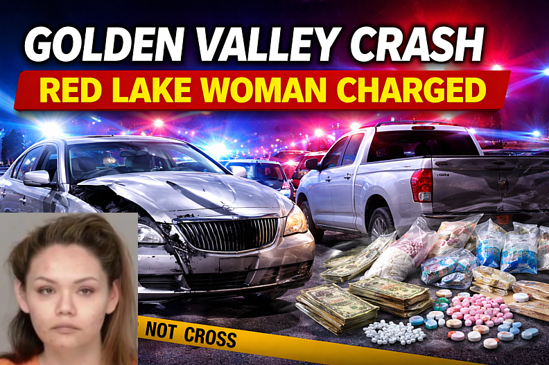 Golden Valley Crash: Red Lake Woman Charged