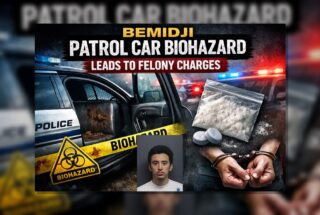 Man charged after defecating in Bemidji Police patrol car