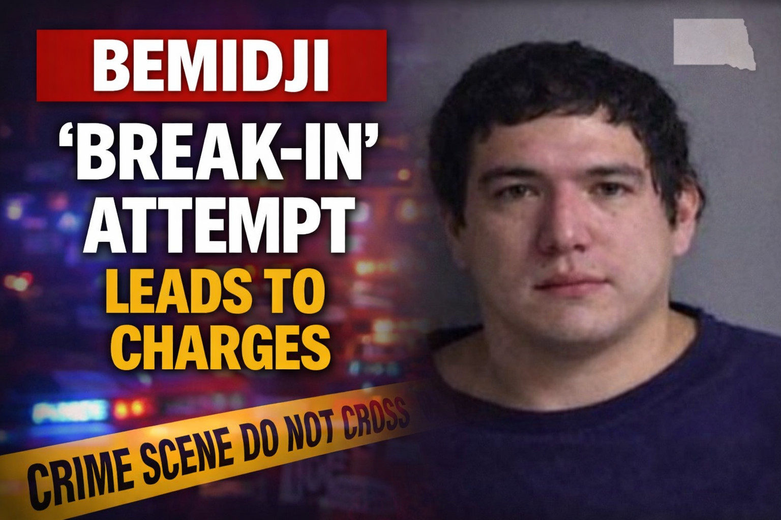 Bemidji: Faribault Man Charged in Home Break-In Try