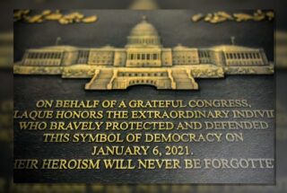 Washington, D.C.: Jan. 6 Police Plaque Missing