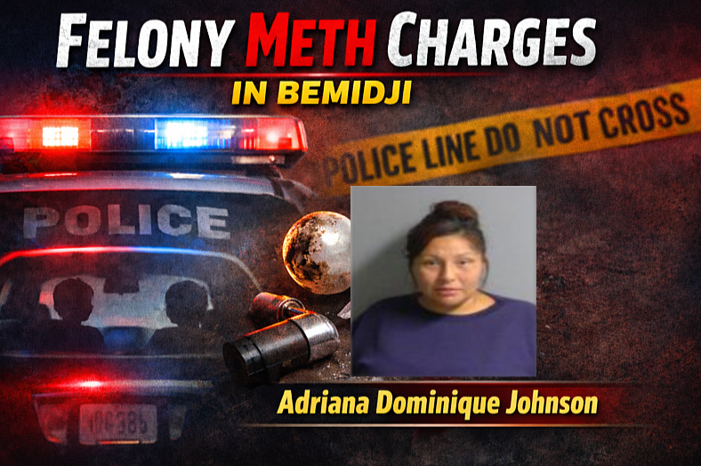 Bemidji Stop: Felony Meth Pipe Charge With Kids